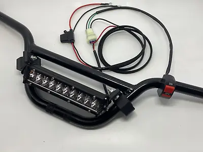 LED Headlight Light Bar Wiring Harness Loom Kit Plug & Play Universal Motorcycle • $48.95