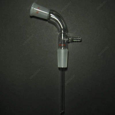 $16.49 • Buy 24/40 Glass Long-Stem Vacuum Take Off,Glas​s Adapter,150MM Under The Joint