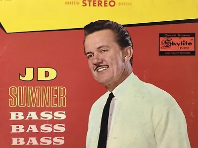 J.D. SUMNER BASS BASS BASS 1965 Vinyl LP+bonus CD TESTED Elvis Presley • $14.88