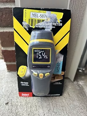 General Tools MM7 Pin-Type Digital Display Wood Drywall Moisture Detector Meter • $11