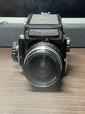 Mamiya 645 1000s With Metered Prism Finder And 120 Film Insert 55mm F2.8 Lens • $400