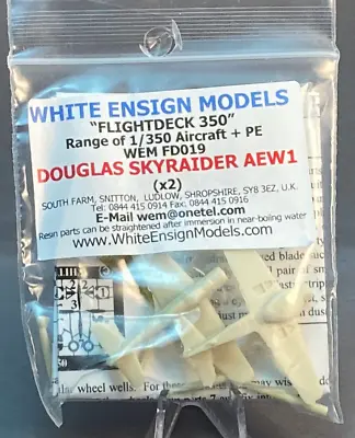 White Ensign Models 1/350 Skyraider AEW 1 2pk • $19.95