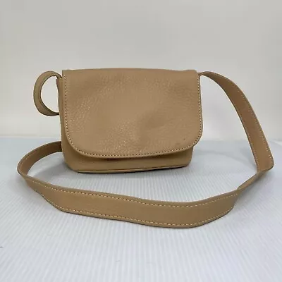 VTG COACH Sonoma Beige Pebbled Leather Messenger Crossbody Shoulder Bag A6B-4919 • $72.98