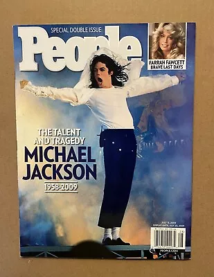 MICHAEL JACKSON The Talent & Tragedy People Magazine July 13 2009 BRAND NEW 🔥 • $11.99