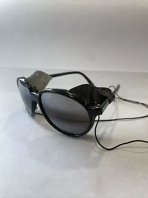 Vintage Alpine  Sunglasses Climbing Mountaineering Side Shields Skiing Blinders • $23.50