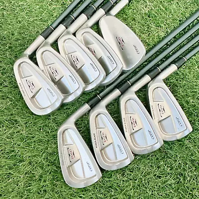 MIZUNO T-ZOID COMP Iron Set 3-9 PwAw 9pc RH Light Graphite Flex R Men Golf Clubs • $149.99