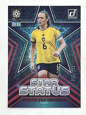 Magdalena Eriksson 2023 Donruss FIFA Women's World Cup Star Status Red /299 #21 • $6.50