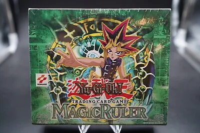 Yu-Gi-Oh! Trading Card Game Magic Ruler 1st Edition Booster Box Vintage Sealed! • $2999.99