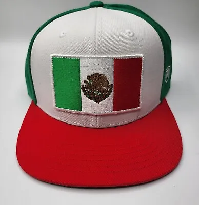 MEXICO Top Of The World  States And Stripes Snapback Hat Soccer Sample Hat USA • $24.95