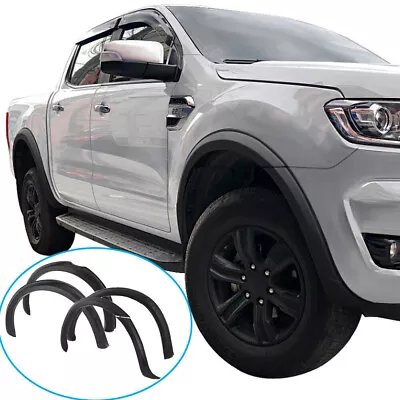 Fender Flare Slim Matte Black Guard For Ford Ranger PX2 MKII 2015 2016 2017 2018 • $199