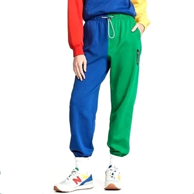 $57.36 • Buy Staud Womens Pants Size XS New Balance Collab Colorblock Drawstring Jogger New