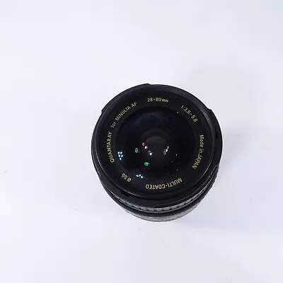 Quantaray AF 28-80mm F3.5-5.6 MC ASPHERICAL Lens For Minolta • $19.99