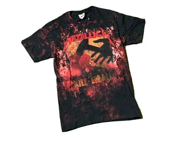 VTG Y2K Metallica Kill Em All Mens All Over Print Distressed T Shirt Size Small  • $39.99