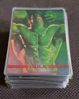 1993 Marvel Masterpieces - Complete 90 Card Base Set Near Mint/Mint • $47