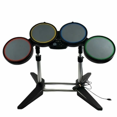 $125 • Buy Xbox 360 Rock Band Bundle - Drums/Guitar/Multiple Games