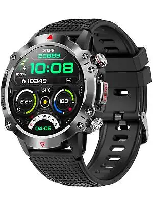 TELSA UK - Waterproof Smart Watch T410 Sports & Fitness Digital Watch Military S • £27.99