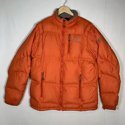 MOUNTAIN HARDWEAR Down Puffer Jacket Men's Large Orange • $68