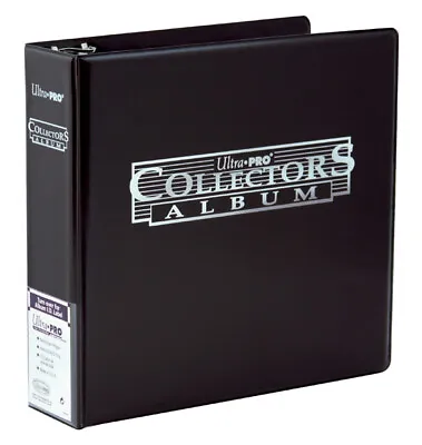 Ultra PRO Collectors 3-Ring Binder Album Folder Portfolio Black • $29.95