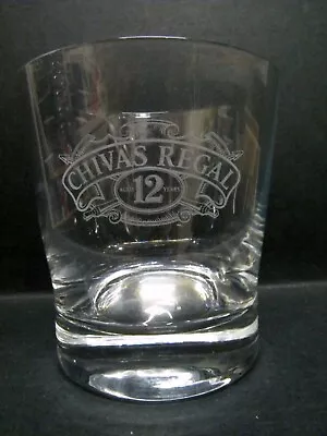 Chivas Regal Scotch Whisky Glass Vgc (3 5/8  X 3 )  • $4.99