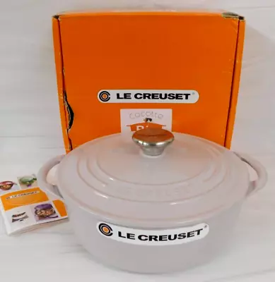 Le Creuset Enameled Cast Iron 2.75 Quart Shallow Round Dutch Oven Shallot - New • $219.95