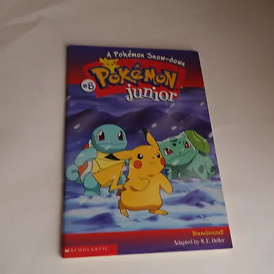 $22.33 • Buy POKEMON SNOW DOWN Pokemon Junior POKEMON Tv Show Book SQUIRTLE Book PIKACHU Book