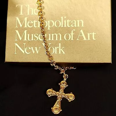 NIB! Metropolitan Museum Of Art MMA VTG  Byzantine Style Ornate Cross Replica  • $99