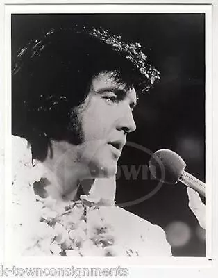 Elvis Presley Rock Music Vintage Live Stage Close-Up Promo Photograph • $29.98