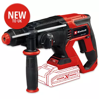 View Details Einhell Cordless Rotary Hammer 1.8J Power X-Change TE-HD 18/20 Li-Solo BODY ONLY • 119.95£