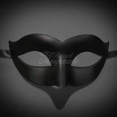 Women's Masquerade Mask Black Venetian Cosplay Costume Party DIY Mask • $16.96