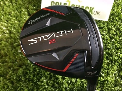 Taylormade Stealth 2 7 Wood 21* With A Kai'li Blue 70 Extra Stiff Shaft (10949) • £209.99