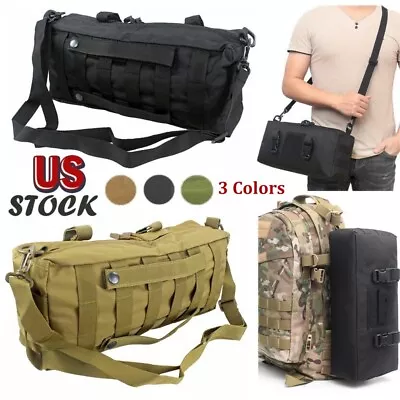 Tactical Multi-Purpose Large Capacity Waist Pack Molle Pouch Hiking Storage Bag • $15.49