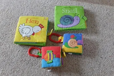 Soft Usborne And Galt Baby Books • £12