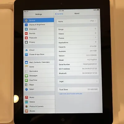 Apple IPad 2 32GB Wi-Fi 9.7in - Black • $79.99