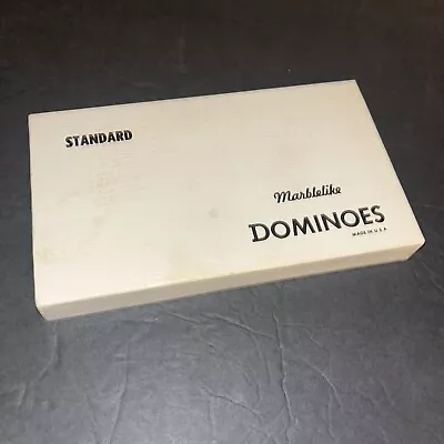 Puremco Marblelike Standard Dominoes No. 616 Made In U.S A. Vintage • $21