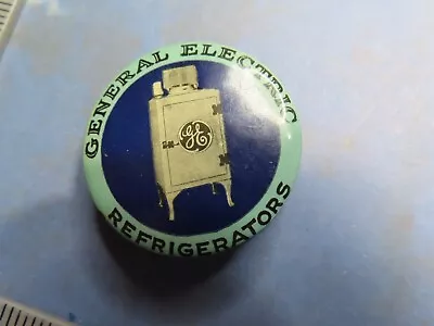 Vintage ADVERTISING TAPE MEASURE*GENERAL ELECTRIC REFRIGERATORS GE*ca 1920?*M31 • $56.99