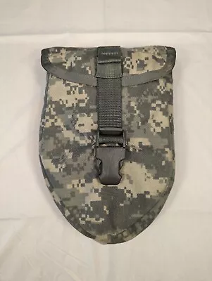 USGI Digital MOLLE II Entrenching Tool E-Tool Carrier Pouch ACU Camo • $8.50