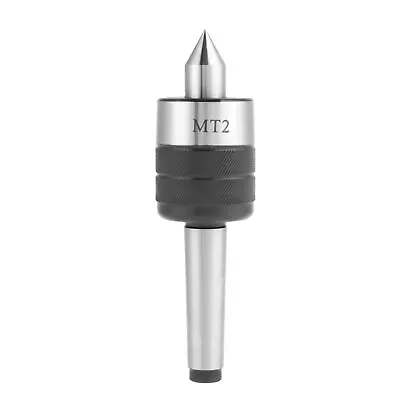 MT2 Precision Live Revolving Milling Center Taper Metal Work Lathe Tool • $26.01