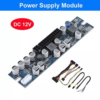 300W DC 12V 25A PSU 24Pin Mini ITX DC To ATX PC Power Supply Module With Cable • £27.32