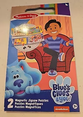 Melissa & Doug - Blue's Clues & You! 2 Magnetic Jigsaw Puzzles - NEW • $9.99