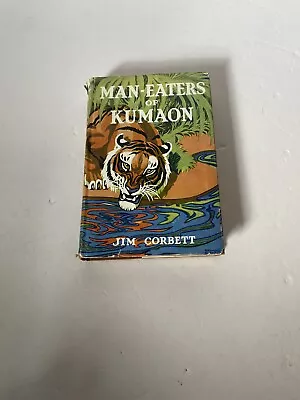 Man-Eaters Of Kumaon Jim Corbett Hardcover Reprint 1957 Raymond Sheppard Oxford • $18.14