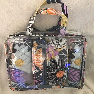 Brand New Vera Bradley 4 Piece Cosmetic Organizer Travel Set NWT • $39.99