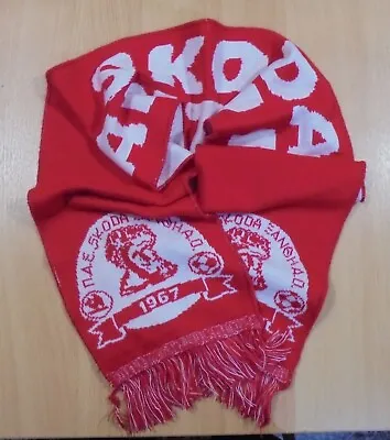 Skoda Xanthi F.c. Advertisign Vtg Scarf • $24.99