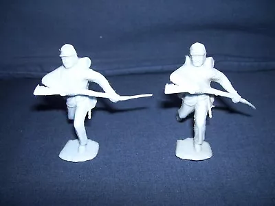 Vintage Marx/MPC Civil War Charging Union Soldiers Lot Of 2 Light Blue • $19.99