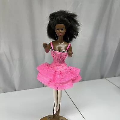 MY FIRST BARBIE Easy To Dress Ballerina African American Doll 1992 READ • $10.14