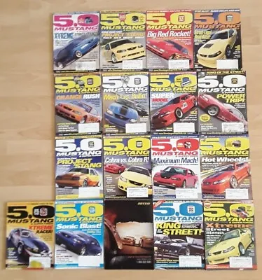 5.0 Mustang & Super Ford Magazine 2001-2009 Lot Of 61 Issues Please Read Descri. • $160