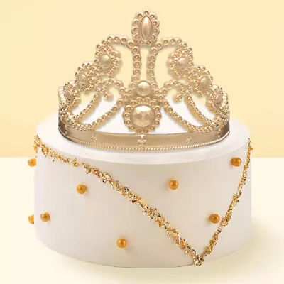 Silicone Crown Mould Royal Baby Prince Princess Fondant Icing Cake Decorating #5 • £12.95