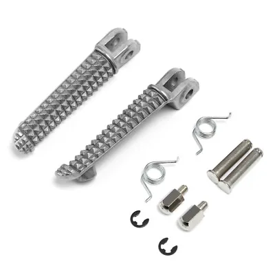 Front Footrest Foot Pegs Fit For Yamaha R1 1998-2023 YZF R6 99-20  YZF R6S 03-09 • $8