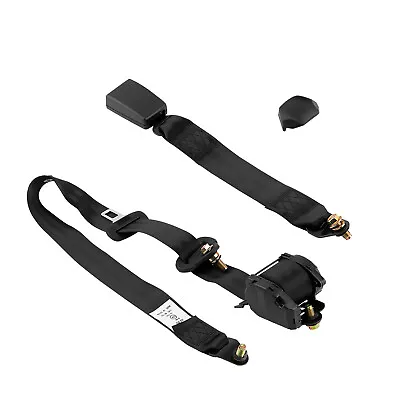 3 Point Adjustable Safety Belts Universal For Rear Side Seats Of Trucks • £16.30