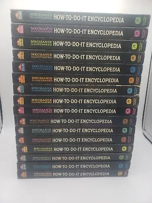 Vintage Mechanix Illustrated How-To-Do-It Encyclopedia 1-16 Golden Press 1961 • $28.79