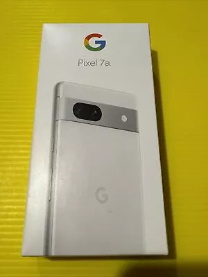 Google Pixel 7a GHL1X - 128GB - Snow (3 Weeks Use) Google Australian Warranty • $479